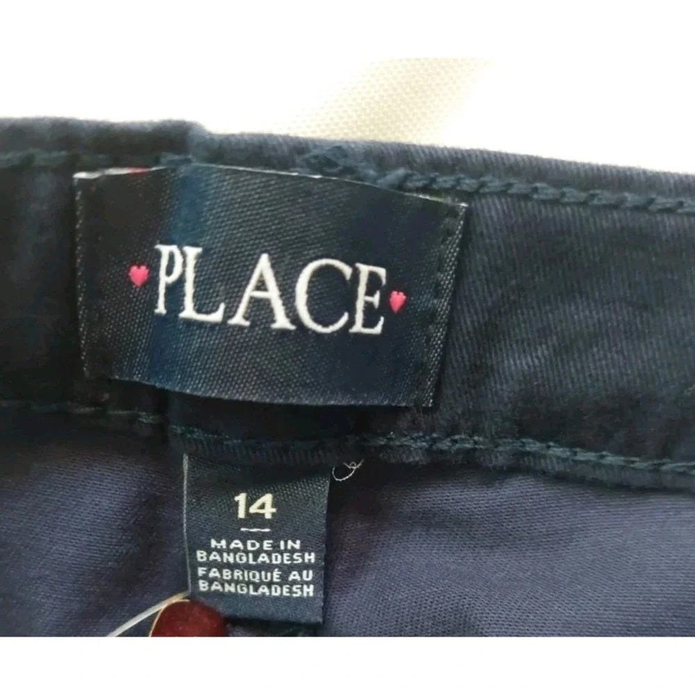 The Children's Place Big Girls  Uniform Shorts  Tidal 3301  14 Tidal ‎ Size 14
